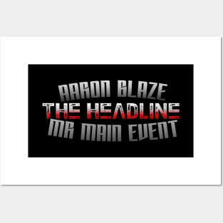 "The HeadLine" Aaron Blaze Posters and Art